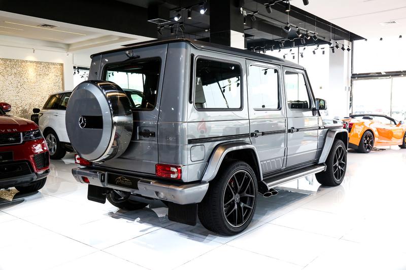 Left hand drive MERCEDES G CLASS G63 AMG